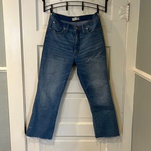 Madewell Cali-Demi-Boot Jean Size 30